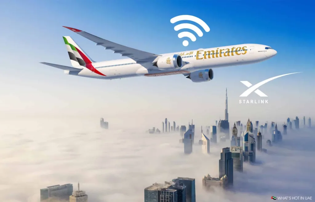emirates starlink Free High Speed Internet